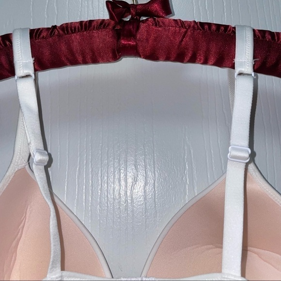 Warner's Body Heaven Bra Wireless Lift V-Neck Plunge Seamless Lightly Padded Bra - Picture 7 of 7